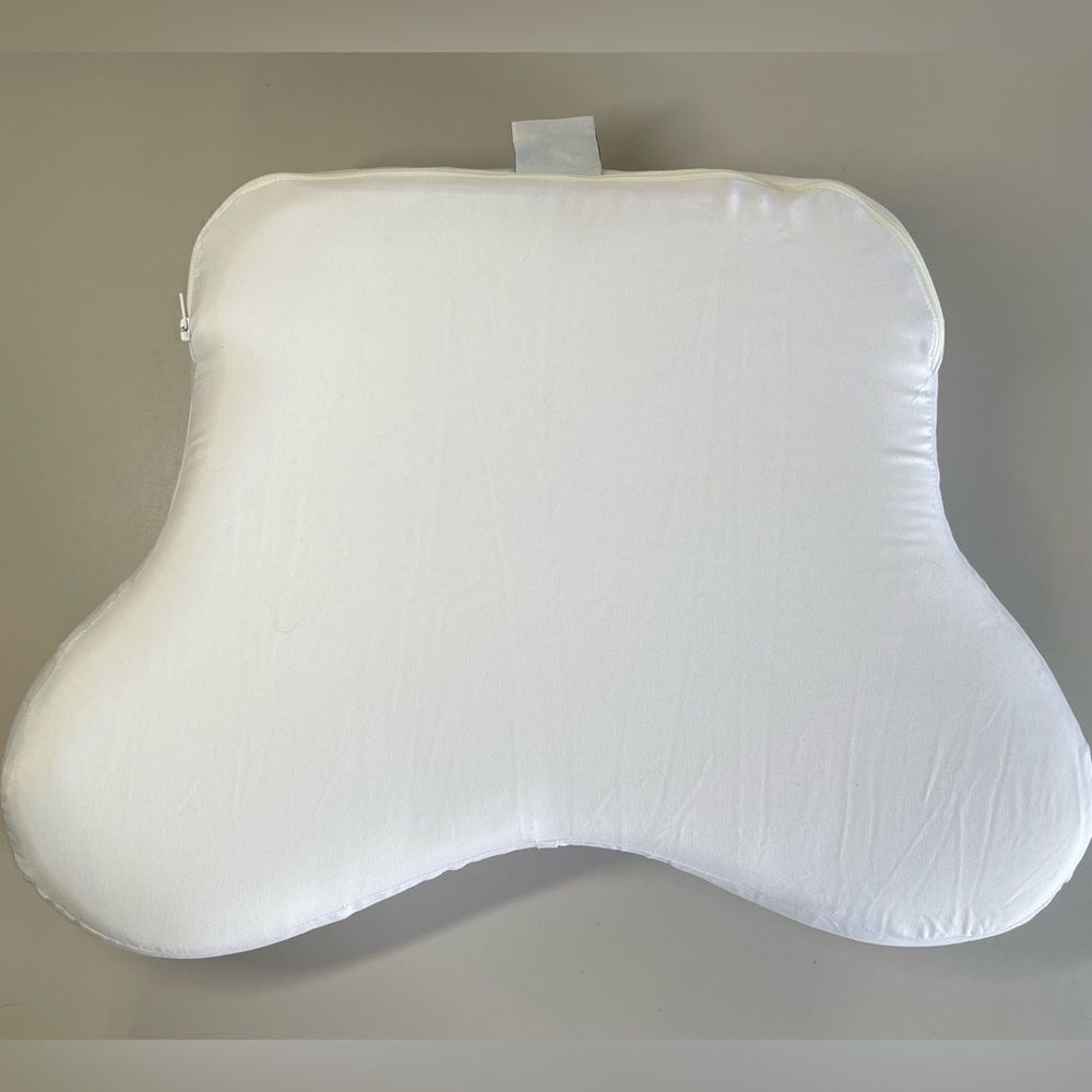 Premium White Contour Neck Pillow - Supportive Home Bedding Pillow